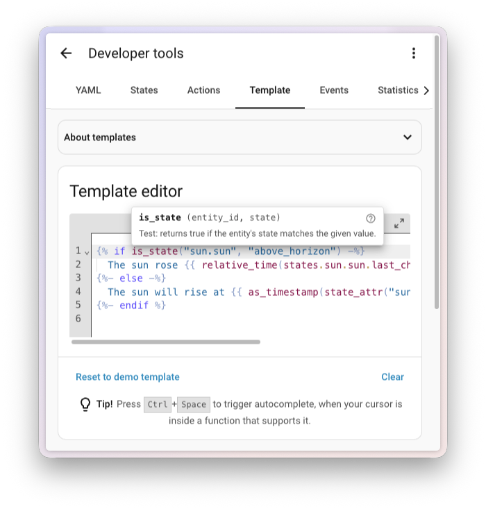Hover tooltip s popisem funkce