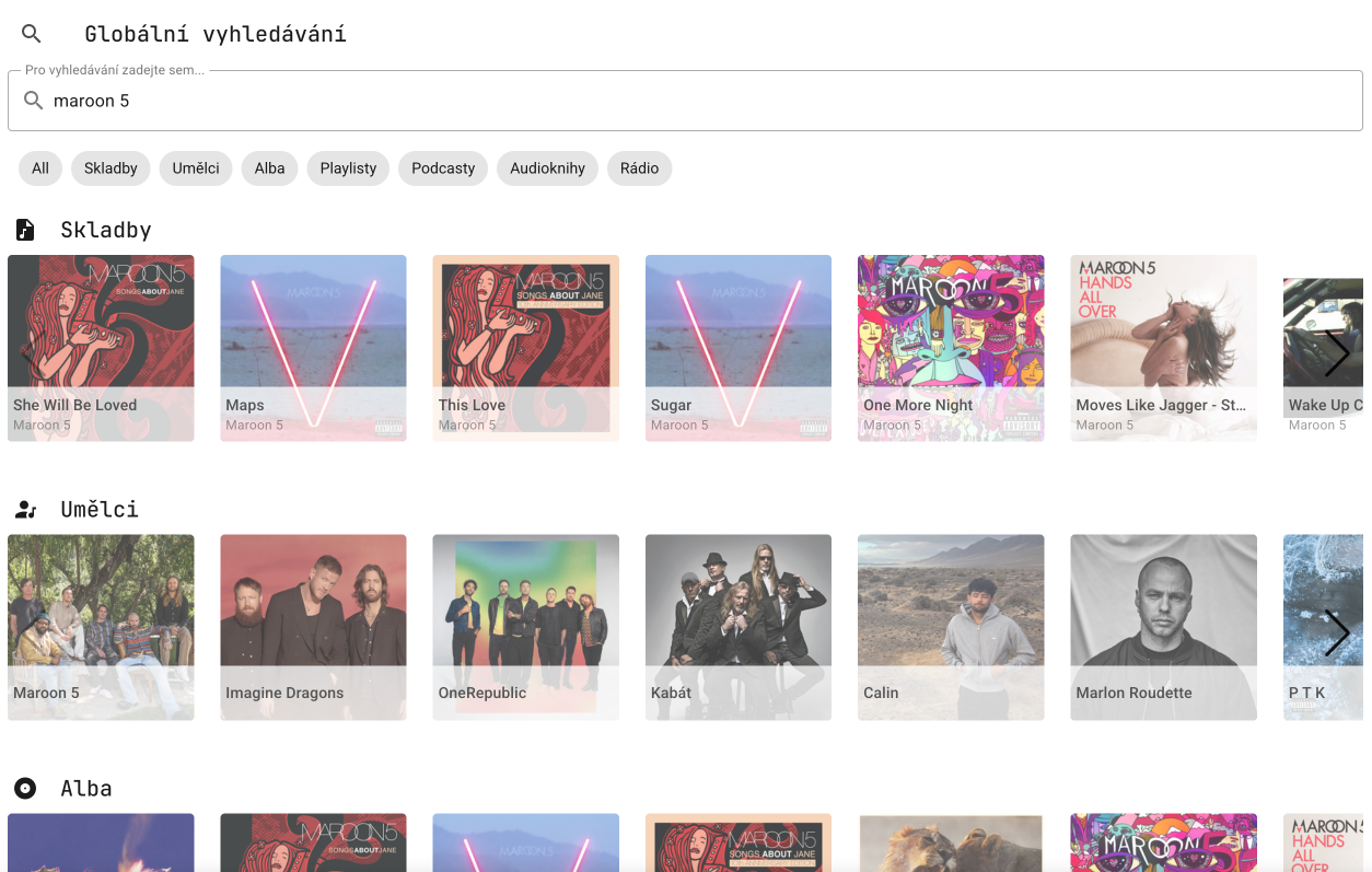 Music Assistant Homepage