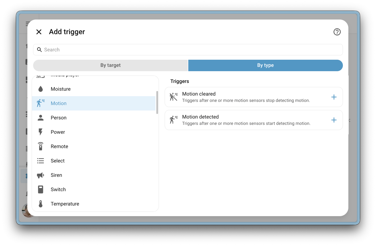 Cross-domain triggers and conditions