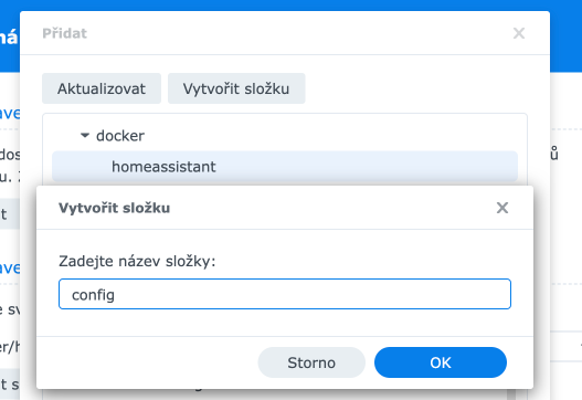 Synology Container Create folder 2