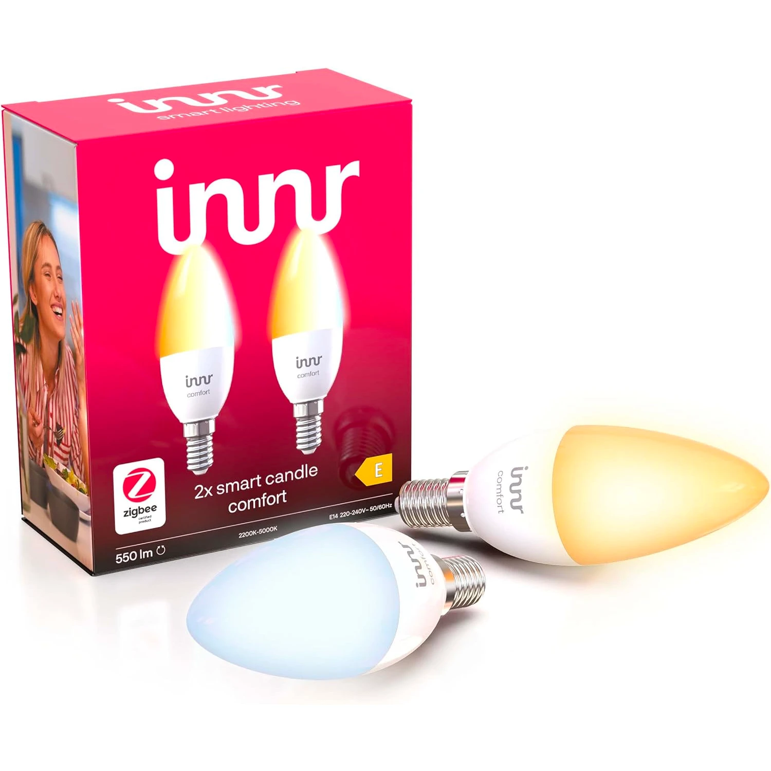 Innr White Ambiance 5W E14 set 2ks
